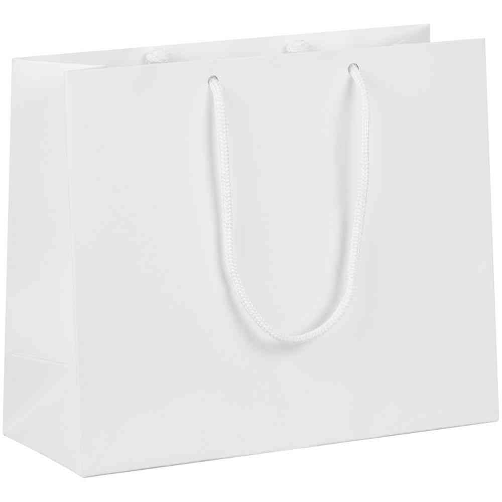 Пакет бумажный с ламинацией Lami Tote S, белый