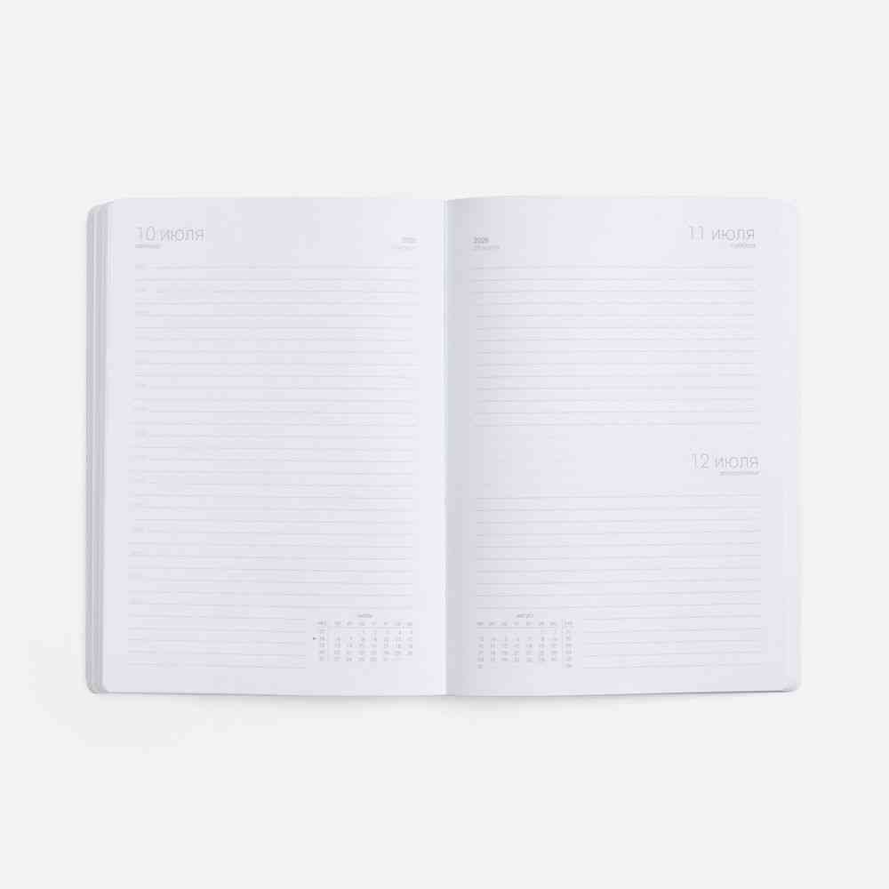 Ежедневник Flex Shall, датированный, серый - 7
