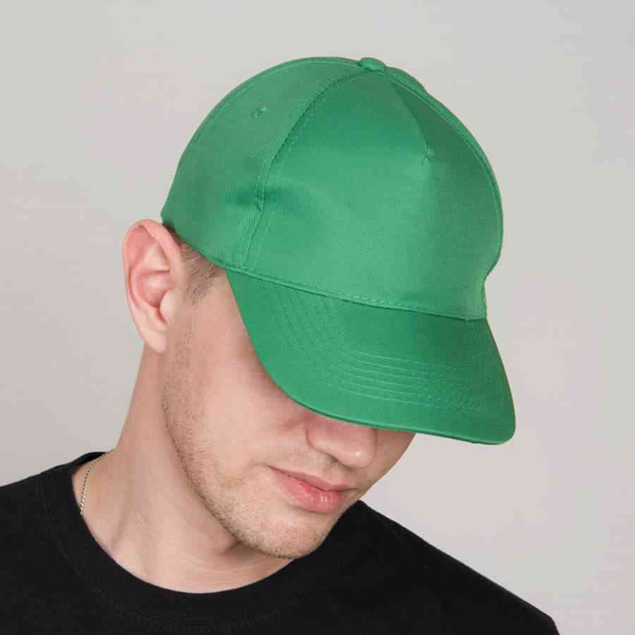 Бейсболка HIT, 5 клиньев, застежка на липучке - 3