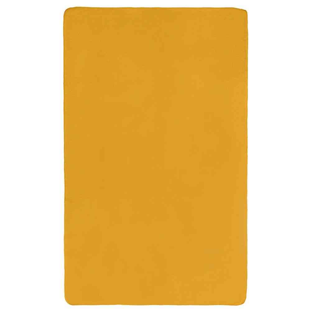 Флисовый плед Warm&amp;Peace, желтый - 2