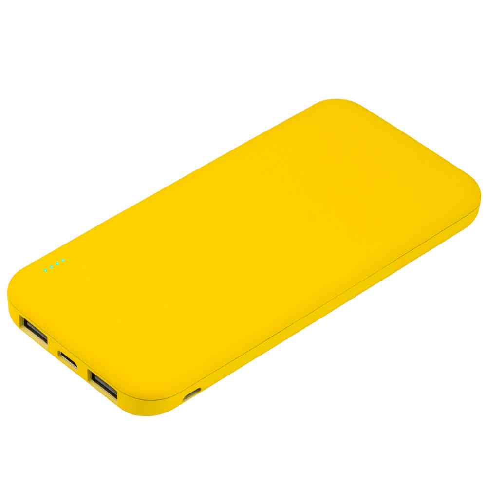 Внешний аккумулятор с подсветкой Luce Lemoni 10000 mAh, желтый