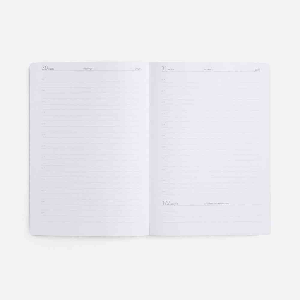 Ежедневник Must Metal, датированный, бирюзовый - 6