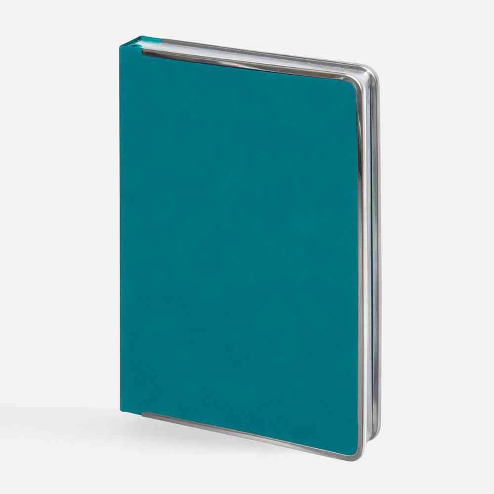 Ежедневник Metal Frame на заказ, датированный, бирюзовый