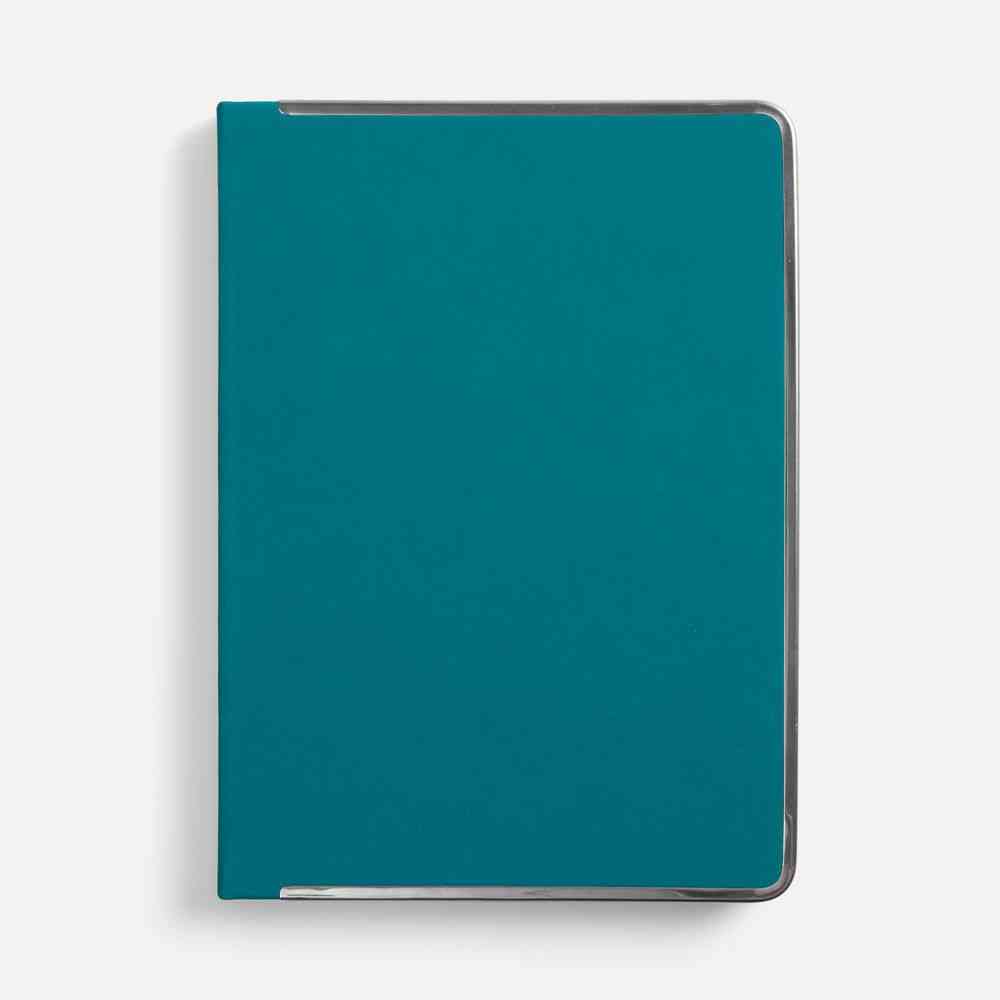 Ежедневник Metal Frame на заказ, датированный, бирюзовый - 4