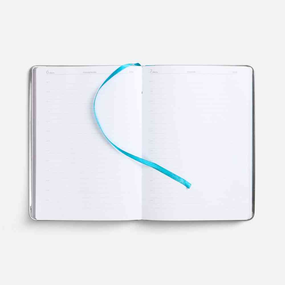 Ежедневник Metal Frame на заказ, датированный, бирюзовый - 7