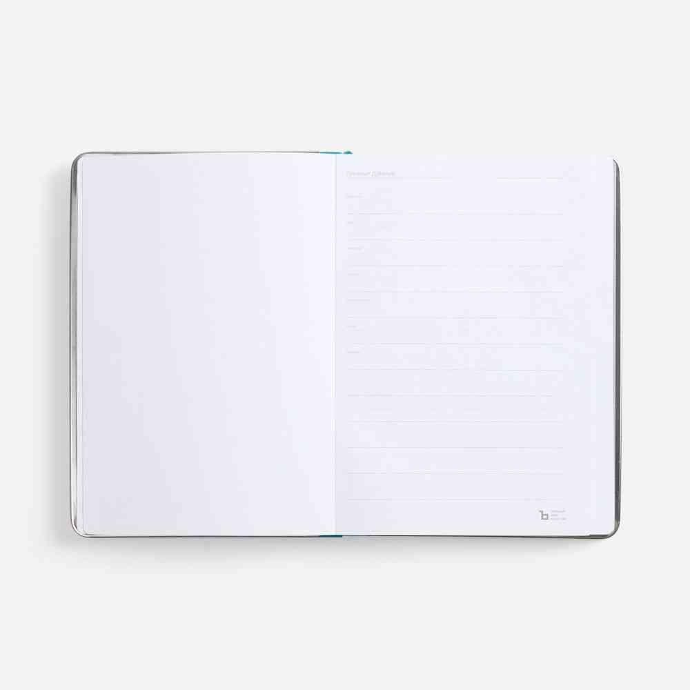 Ежедневник Metal Frame на заказ, датированный, бирюзовый - 8