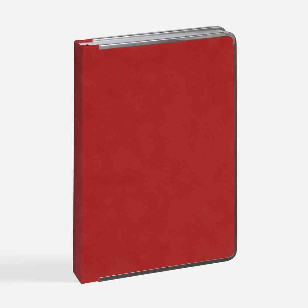 Ежедневник Metal Frame на заказ, датированный, красный - 2
