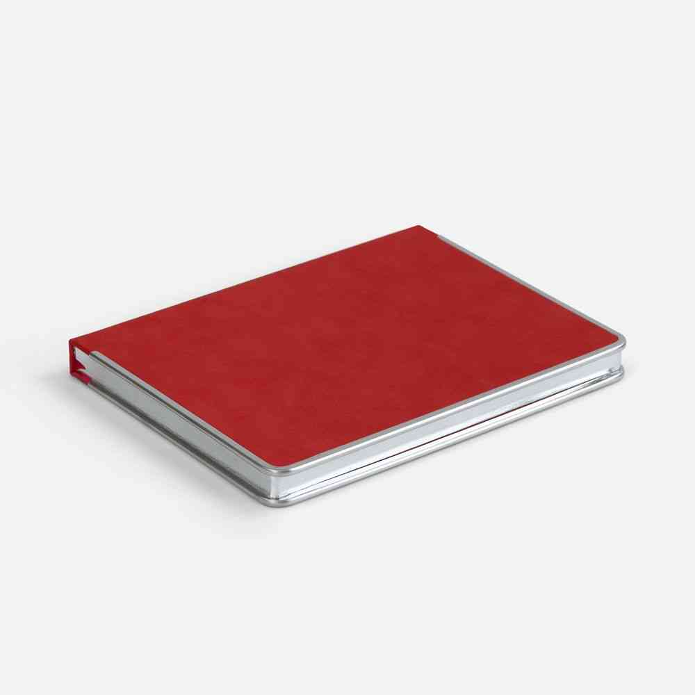 Ежедневник Metal Frame на заказ, датированный, красный - 3
