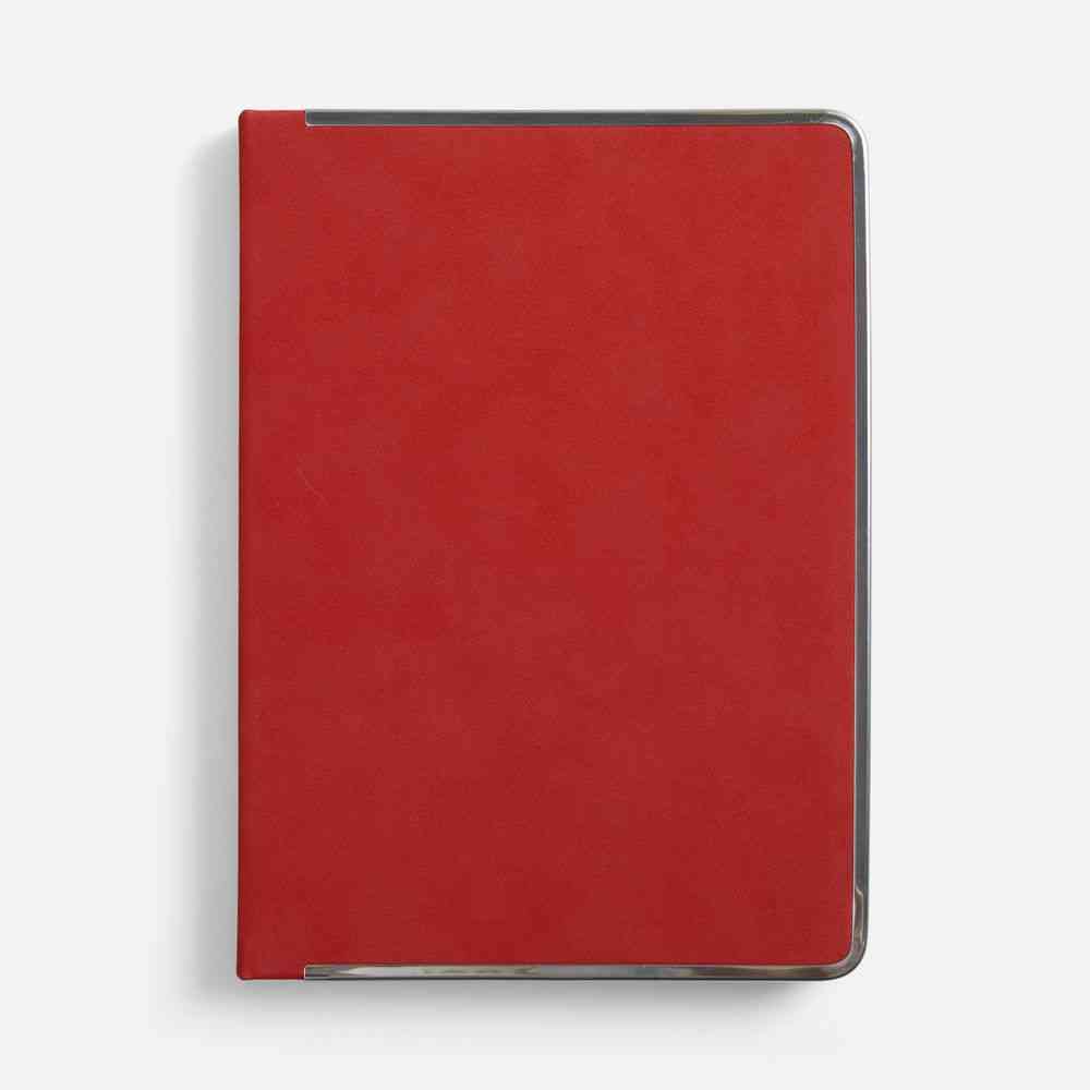 Ежедневник Metal Frame на заказ, датированный, красный - 4