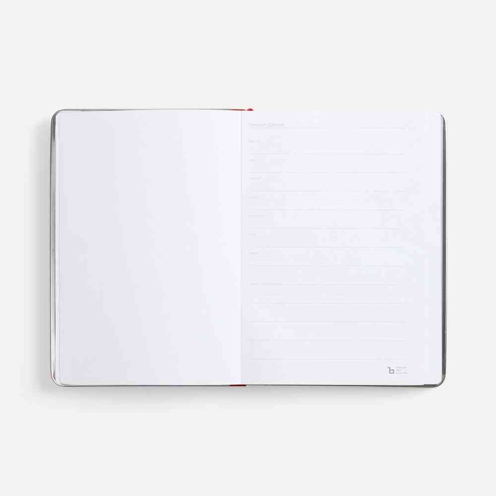 Ежедневник Metal Frame на заказ, датированный, красный - 8