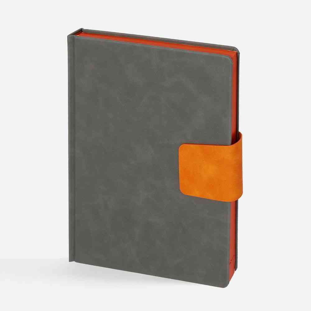Ежедневник Grande Strap на заказ, датированный, серый - 2