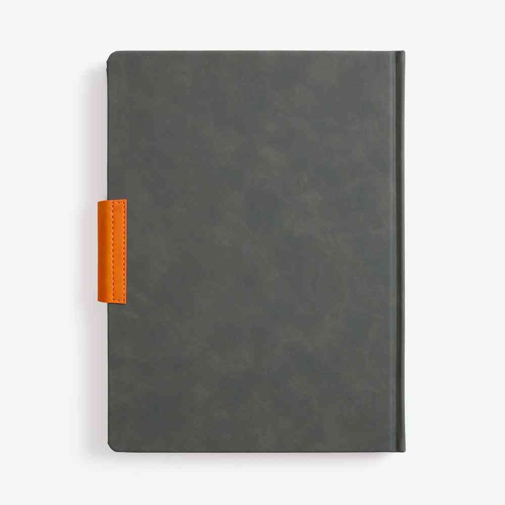 Ежедневник Grande Strap на заказ, датированный, серый - 5